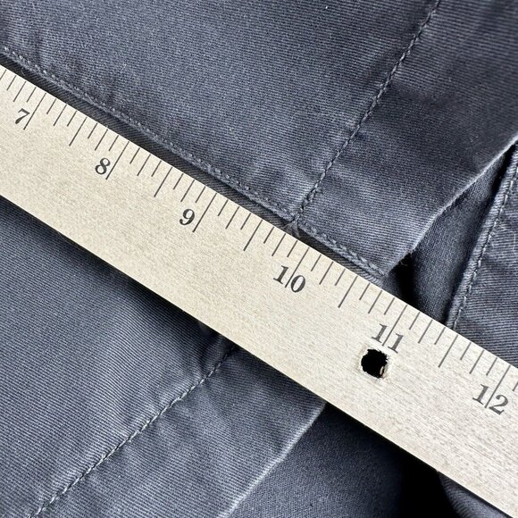 Gap Lived In Shorts Men’s Size 36 Gray Chino Bermuda 3256 100% Cotton 11" Khakis - Picture 4 of 12